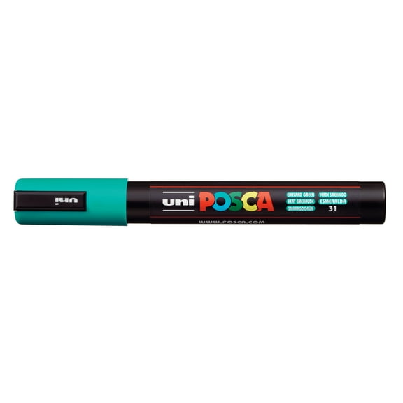 POSCA Paint Marker, PC-5M Medium Bullet, Emerald Green