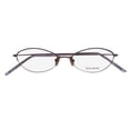 thumbnail image 2 of NEW VERA WANG V24 WOMENS/LADIES CAT EYE HALF-RIM TITANIUM LILAC ELEGANT TRENDY CAT EYE TITANIUM FRAME DEMO LENSES 47-16-133 EYEGLASSES/EYEWEAR, 2 of 9