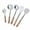 Silver, variant on Yooshoverk Stainless Steel Kitchen Utensils, 5-Piece Heat-Resistant Cooking Set, Spatula and Ladle for Poolside BBQ and Outdoor Cooking