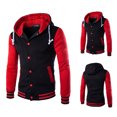 thumbnail image 2 of Hombres Sudaderas con capucha Chándal Sudadera Abrigo de hombre Mangas largas Sudaderas con cap MABOTO Sudaderas, 2 of 5