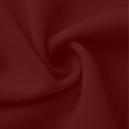 thumbnail image 3 of LEKODE Women Open Front Three Quarter Plain Straight Cuff Solid Sheer Chiffon Mid Length Kimono Shrug Lightweight Everyday Tank Swim Daily Sun Protection Layering Outer Cover Up Topper Wine S, 3 of 8