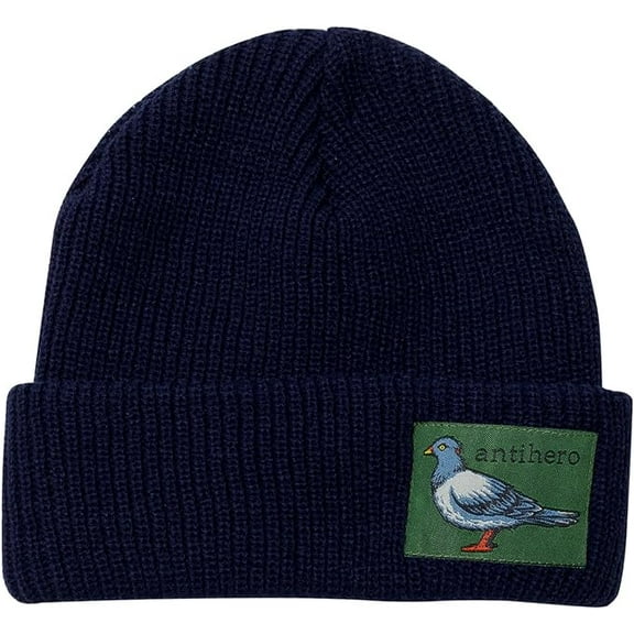 Anti Hero Lil Pigeon Cuff Beanie Navy OneSize