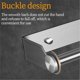 thumbnail image 5 of Punch- Papel de Acero Inoxidable Toallero de Papel Soporte de Pared Soporte de Acero Inoxidable EstanteRollo de Cocina Soporte de Cocina Toalla 304 Toallero Productos de Baño, 5 of 8