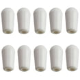 thumbnail image 2 of Paquete de 10 perillas de palanca de guitarra para piezas de repuesto de bricolaje de guitarra blanco Sunnimix Perilla de palanca de guitarra, 2 of 6
