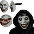 thumbnail image 3 of yingyy Halloween Horror Masks, Devil Masks, Halloween Masks Breathable, To Wear, To Clean, For Carnivals, And Parties White, 3 of 6