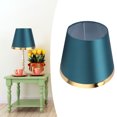 thumbnail image 3 of European Style Fabric Lamp Shade Clip on Installation Durable Iron and PVC Lampshade for Bedroom Hotel, 3 of 8