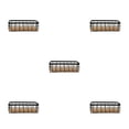 thumbnail image 2 of Toystoory Cubo de almacenamiento montado en la pared de hierro Reemplazo rectangular Colgando Misceláneas Fragancia Estante de control remoto Type2 NO2, 2 of 6