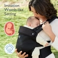 thumbnail image 2 of Momcozy Breathable Mesh Baby Carrier, Ergonomic and Lightweight Infant Carrier for 7-44lbs with Enhanced Lumbar Support, All Day Comfort for Hands-Free Parenting, 2 of 9