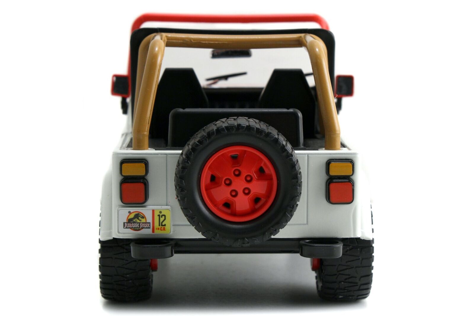 1992 Jeep Wrangler Jurassic World Movie 1/24 Diecast Model Car by Jada
