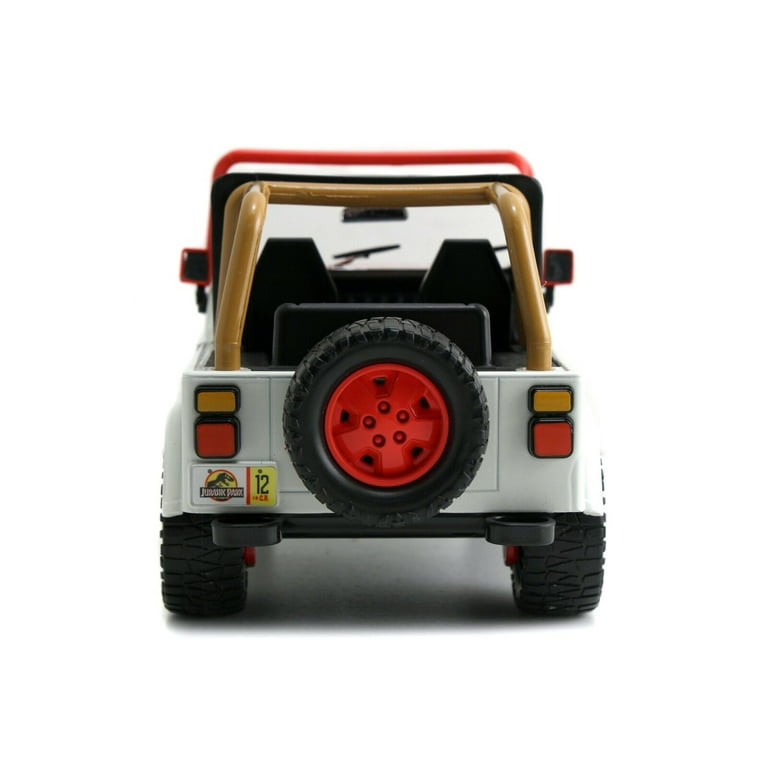 Jada 1992 Jeep Wrangler Jurassic World Movie 1/24 Diecast