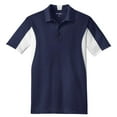thumbnail image 5 of Sport-Tek Side Blocked Micropique Sport Wick Polo-M (True Navy/White), 5 of 6
