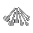 thumbnail image 4 of Coupeur Demi-Ronde, Métier en Cuir Durable, 7pcs / Set pour Sac à Main Portefeuille Ceinture Bracelet, 4 of 8