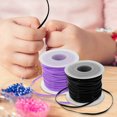 thumbnail image 2 of HLONK 1 Set Plastic Weaving Ropes Bracelet Necklace Making Ropes DIY Crafts Making Materials, 2 of 6