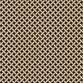 thumbnail image 1 of Ahgly Company Indoor Square Patterned Black Bean Brown Area Rugs, 7' Square, 1 of 6