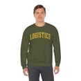 thumbnail image 6 of Logistics Sweatshirt Gifts Crew Neck Shirt Long Sleeve Unisex, 6 of 7