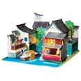 thumbnail image 2 of Casa de muñecas de madera en miniatura de casa de bricolaje - edificios de arquitectura china Macarena Kits de casa de muñecas de madera de bricolaje, 2 of 8