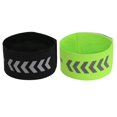 thumbnail image 2 of Accesorios para bicicletas Correas reflectantes para piernas y tobillos muñequera deportiva nocturna para caminar de noche color negro Barbie Nuevos Originales, 2 of 8