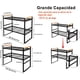 thumbnail image 3 of Organizador de Encimera de Doble Capa,Soporte de Especias para Despensa,Estantes de Almacenamiento de Cocina,Organizador de Especias para Gabinete para Armarios Vajilla Especias Platos, 3 of 19
