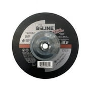B-Line 903-787T 7 x 0.125 in. Abrasives Depressed Center Combo Wheels A30S 0.625 -11 T1