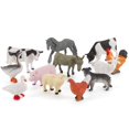 thumbnail image 3 of 12Pcs/Set Cartoon Animal Farm Poultry Landscape Mini Ornament Garden Decoration, 3 of 6
