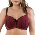 thumbnail image 2 of Parfait Charlotte Underwire Full Bust Padded Bra, Rio Red, 42G, 2 of 5