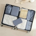 thumbnail image 3 of DODAMOUR 8 Set Packing Cubes for Travel, Luggage Packing Organizers for Women, Mesh Luggage Organizer Bags with Shoe Bag, Cosmetics Bag, Clothing Bag, Accessories Bags (Grey), 3 of 6