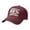 Wine, variant on Unisex Adjustable Baseball Cap With Funny Slogan Print, There's A 99% Chance I Don't Care, Soft Washed Cotton Dad Hat For Casual, Outdoor, Sports, Daily Wear, Multiple Color Options Navy