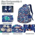 thumbnail image 5 of Kids Backpack Primary School Backpacks Middle School Kids Backpack Student Backpack Boys Backpacks Girls Backpack School Bag with Multi Pockets, 5 of 5