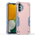 thumbnail image 1 of Heavy Duty Armor Case for Samsung Galaxy A14 5G, Rugged Military Grade Dual-Layers Soft Silicone Shockproof Anti-Scratches Thin Fit Cover with Anti-Slip Strips Screen Lens Protection Case,Rosegold, 1 of 6