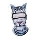 thumbnail image 3 of Pasamontañas con capucha para hombre y mujer, resistente al viento, para snowboard y pesca Tigre blanco, 3 of 9