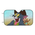thumbnail image 7 of Tom and Jerry Windshield Sun Shade - Car Sun Shade Windshield Keeps Interior Cool, Reflector Sunshade, Foldable Sunshade for Car Windshield for Cars, SUVs, 7 of 7
