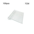 thumbnail image 4 of 100 Pcs Price Label Rack Plastic Upgrade Structure Display Holders Retail Cards Sign for Store Supermarket Bins Supplies, 4 of 7
