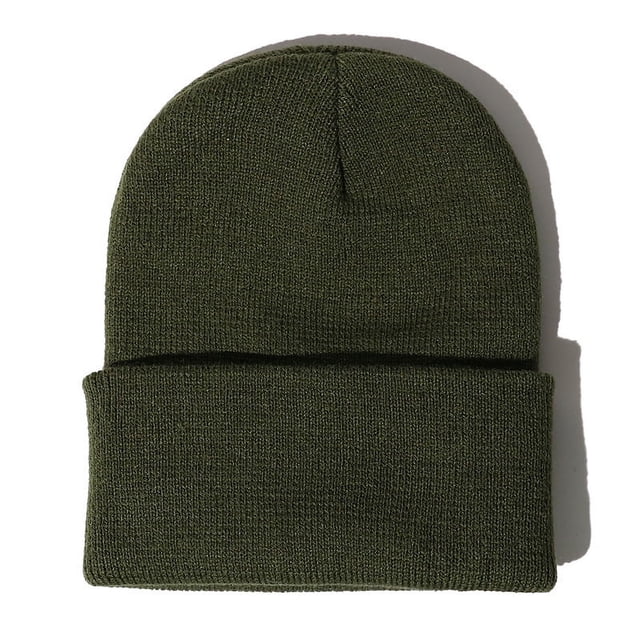 Gorro fluorescente, gorro de lana acrílica, para parejas, gorro de punto de otoño e invierno europeo y americano, gorro de color caramelo