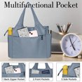 thumbnail image 5 of HuaAngel Utility Large Tote Bag Casual Shoulder Bags Women Men for Work Gym Beach Travel Shopping College, 5 of 6