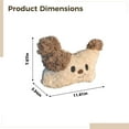 thumbnail image 4 of Pair of Cute Dog Car Neck Pillows, Plush Headrest for Driving, Ergonomic Support for Car Seat, Office Chair, Soft Comfort Pillow Set of 2, 4 of 6
