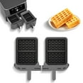 thumbnail image 3 of 1-2Pcs Silicone Waffle Mold for Ninja Ninja AF400 AF451 SL400 AF500 and Other Air Fryers Waffle Maker Baking Tray Accessory, 3 of 6