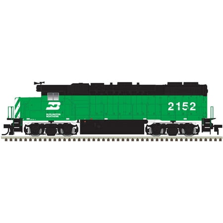 - Atlas HO Scale EMD GP38-2 Diesel Locomotive Burlington Northern/BN #2151