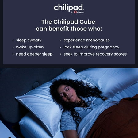ChiliSleep - Cube Cooling & Heating Mattress Pad (Half Cali King - 84" L x 36" W)