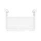 thumbnail image 3 of Cajón de escritorio Bandeja para teclado Cajón para teclado debajo del escritorio Placa de almacenamiento de diapositivas de extensión, duradera, band Gris blanco, 3 of 9