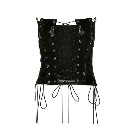 

Corset Belt Women Wide Self Tie Waistband Waist Belt Solid Color Hollow Vest Bra Strap Underwear Nightwear Lingeries Chemise Nightie Sleepwear
