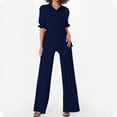 thumbnail image 2 of Nuevo conjunto informal de camisa para mujer: pantalones cortos de poliéster con cintura elástica, versátiles para el verano, para combinar con chaleco/camisa, tallas S-XXXXXL., 2 of 6