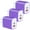 3Pack Purple, variant on HopePow Usb C PD Charger Adapter Fast Charger Block,3PACK Type C Charger Fast Charging PD 20W QC3.0 Dual Port for Android Phone Usb C Charger Block Box Power Adapter Brick Cube,Purple