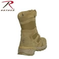thumbnail image 3 of Rothco 8 Inch Forced Entry Tactical Boot with Side Zipper & Composite Toe (AR 670-1 Coyote Brown, 13), 3 of 5