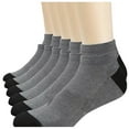 thumbnail image 1 of 5 pares de medias deportivas de algodón transpirables para hombre, calcetines de fibra de bambú para otoño e invierno, desodorante con absorción de sudor, calcetines de negocios, 1 of 5