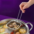 thumbnail image 4 of TIMIFIS Ceramic Mug Slotted Spoon Rustproof Heat Resistance Integral Forming 304 Stainless Steel Skimmer Spoon with Vacuum Ergonomic Round Handle Cooking Strainer Spoon Kitchen Gadgets, 4 of 6
