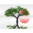 thumbnail image 2 of Zen Landscape Wall Mural Decal by Wallmonkeys Vinyl Peel and Stick Graphic (36 in W x 32 in H), 2 of 4