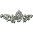 thumbnail image 2 of Ekena Millwork 22 1/2"W x 6 3/4"H x 1 1/8"P Marcella Large Leaf with Scrolls Onlay, 2 of 6