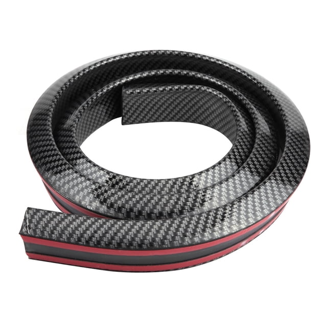 Alerón trasero de Fibra de carbono Nikou 1,5 m/4,9 pies suave para techo y maletero