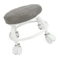 thumbnail image 1 of Tabouret de Pédicure en Cuir PU, Tabouret Roulant Bas, Tabouret de Garage avec Roues, Petit Rouleau Bas, Fauteuil Roulant Pivotant à Roue Silencieuse pour Maison Bureau Boutique, 1 of 7
