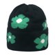 thumbnail image 1 of Gorros bonitos para niñas, gorros para mujer, gorros estampados de lana, gorros de punto cálidos con protección para las orejas, gorros de lana tejidos con flores, 1 of 5